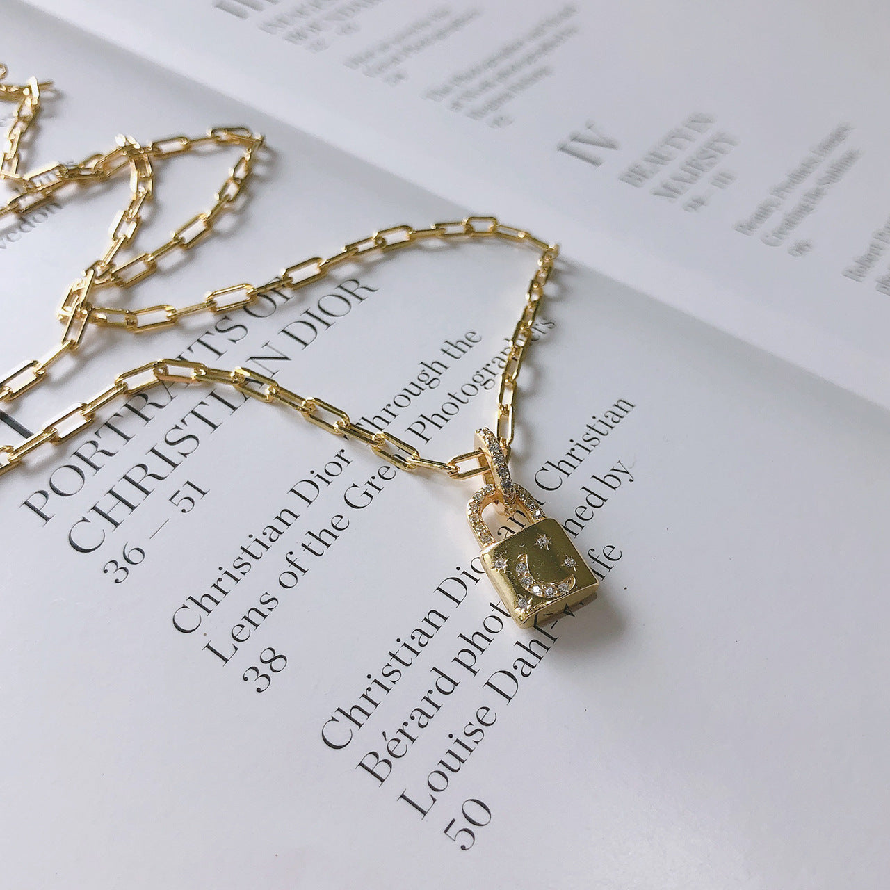 STERLING SILVER DIAMOND NECKLACE