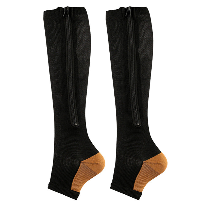 OPEN TOE VENOUS COMPRESSION SOCKS