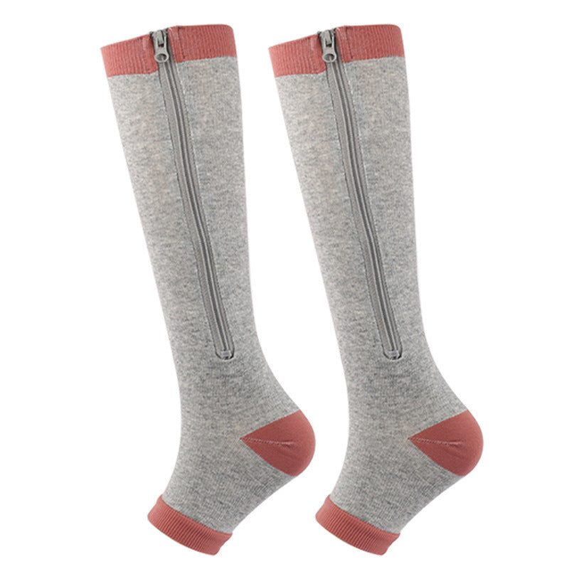 OPEN TOE VENOUS COMPRESSION SOCKS