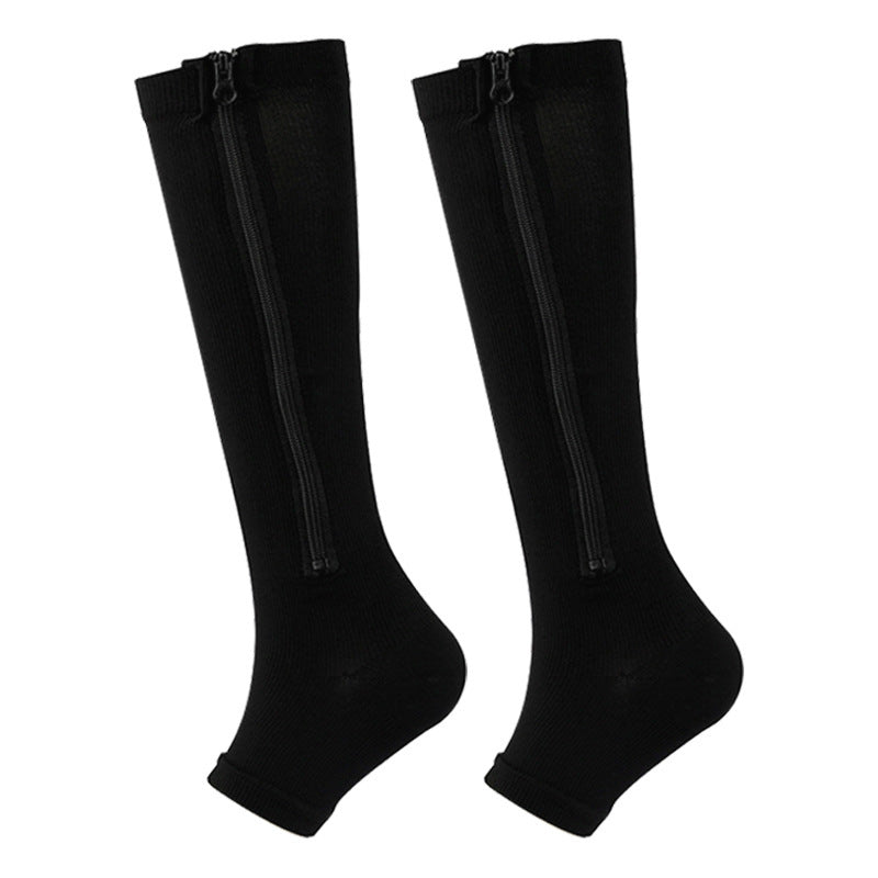 OPEN TOE VENOUS COMPRESSION SOCKS