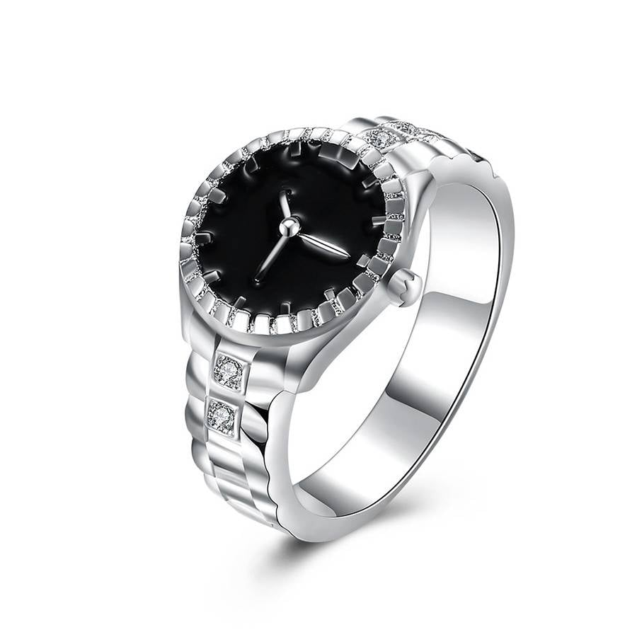 ADJUSTABLE QUARTZ WATCH RING