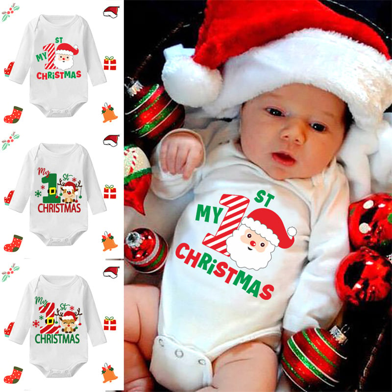 CHRISTMAS BABY ROMPER