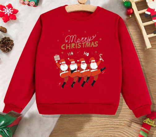 CHRISTMAS CHILDREN'S SWEATER