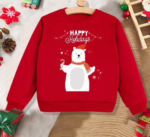 CHRISTMAS CHILDREN'S SWEATER