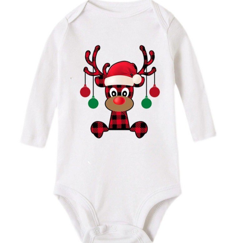 CHRISTMAS BABY ROMPER