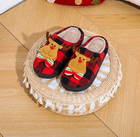 CHRISTMAS WINTER COTTON SLIPPERS