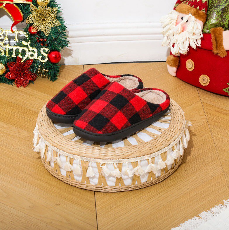 CHRISTMAS WINTER COTTON SLIPPERS