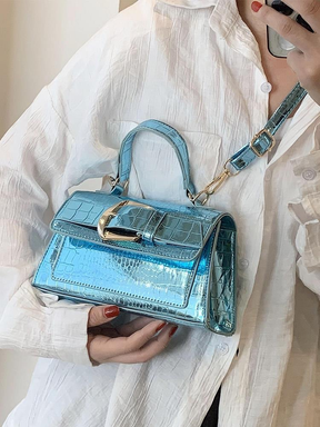 LACQUER LEATHER GLOSSY BAG