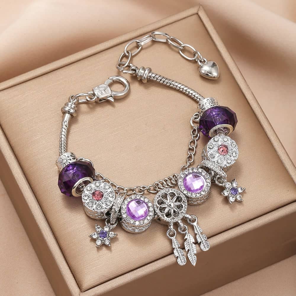 STYLISH FANTANSY PURPLE BRACELET