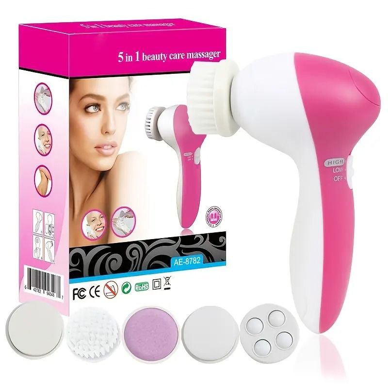 5 IN 1 FACIAL CLEANSER AND MASSAGER