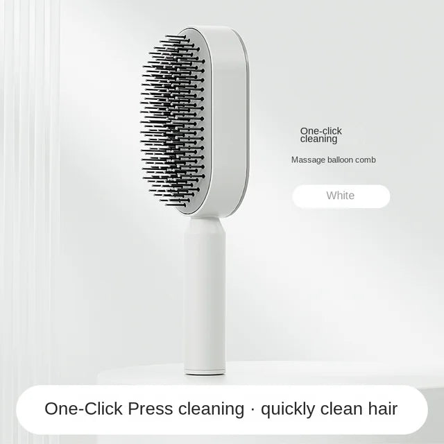 SELF CLEANING HAIR BRUSH