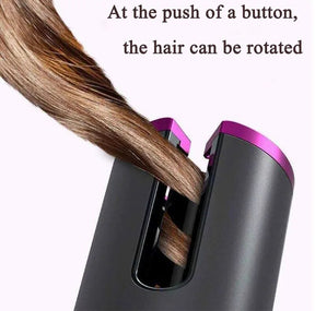 CORDLESS AUTO ROTATING HAIR CURLER